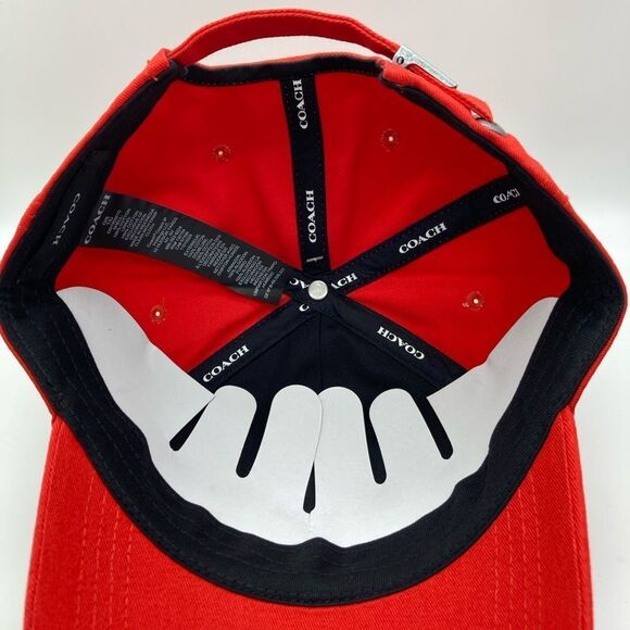NWT Coach Women’s Embroidered Baseball Hat - Picture 5 of 9